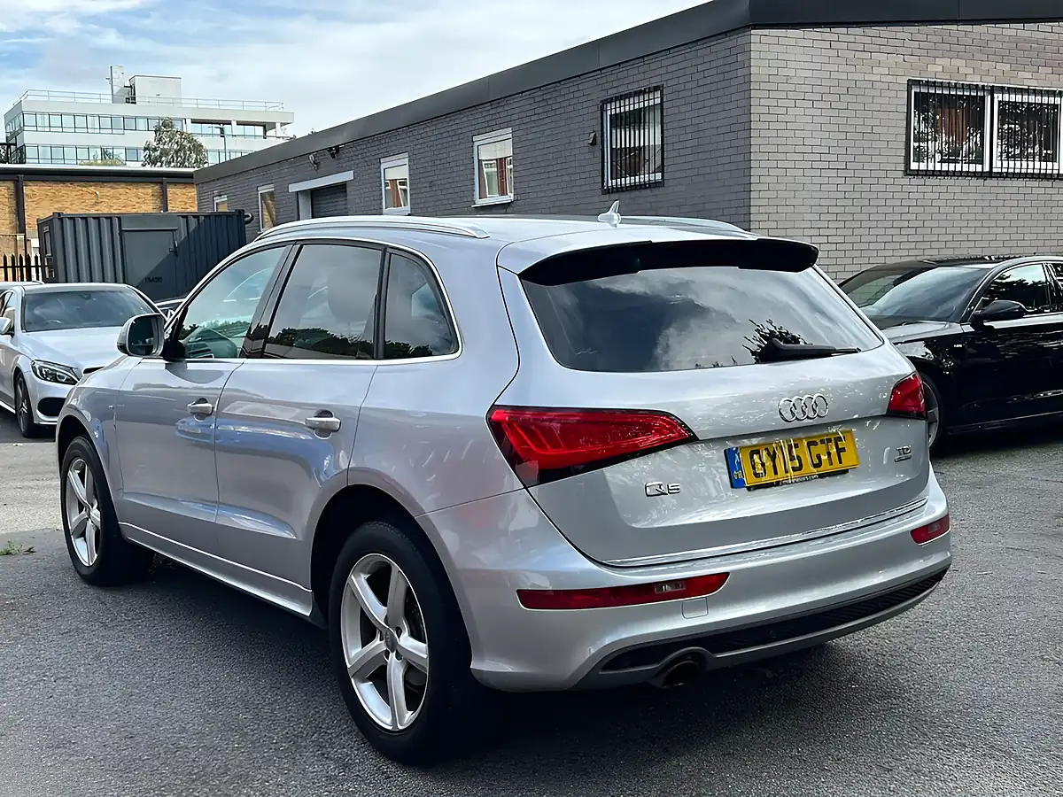 Used 2015 Audi Q5 S Line Silver - Interior and Exterior details 4