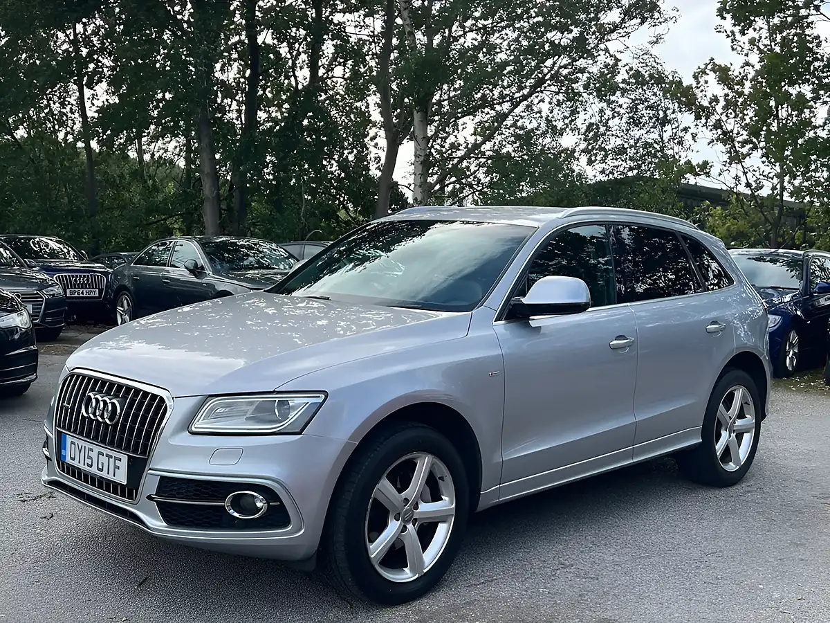 Used 2015 Audi Q5 S Line Silver - Interior and Exterior details 6