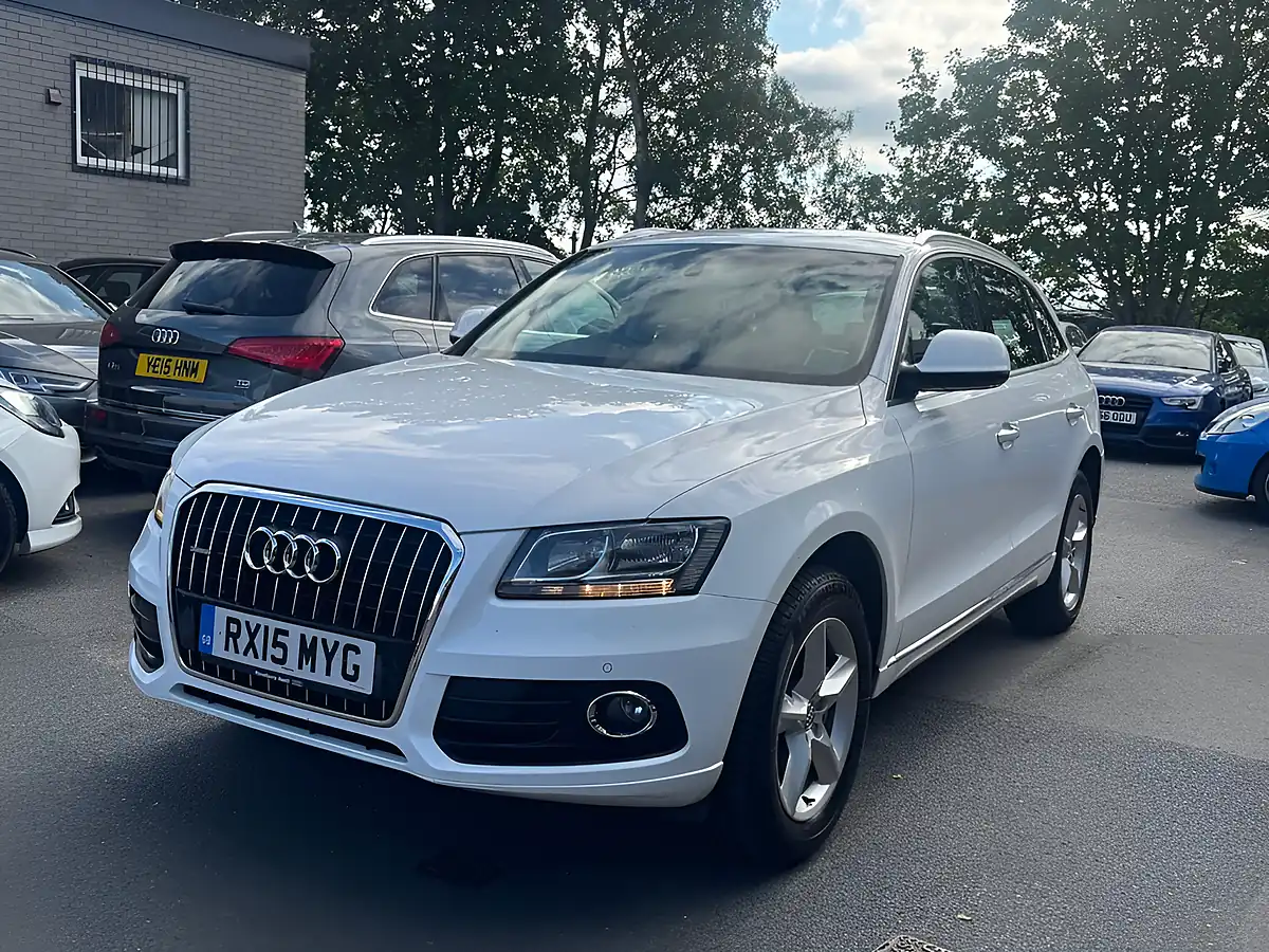 Used 2015 Audi Q5 Se White - Interior and Exterior details 2