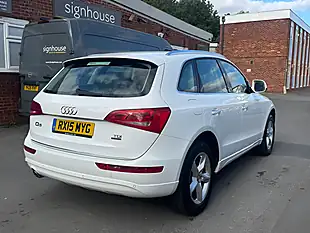 Used 2015 Audi Q5 Se White - Interior and Exterior details 3