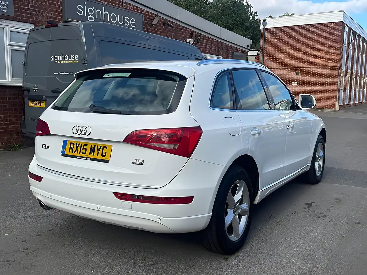 Used 2015 Audi Q5 Se White - Interior and Exterior details 3
