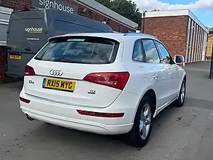 Used 2015 Audi Q5 Se White - Interior and Exterior details 7