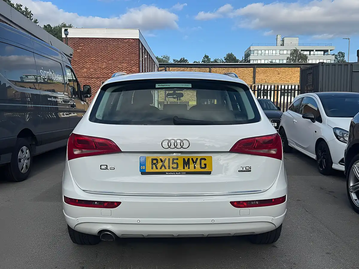Used 2015 Audi Q5 Se White - Interior and Exterior details 9