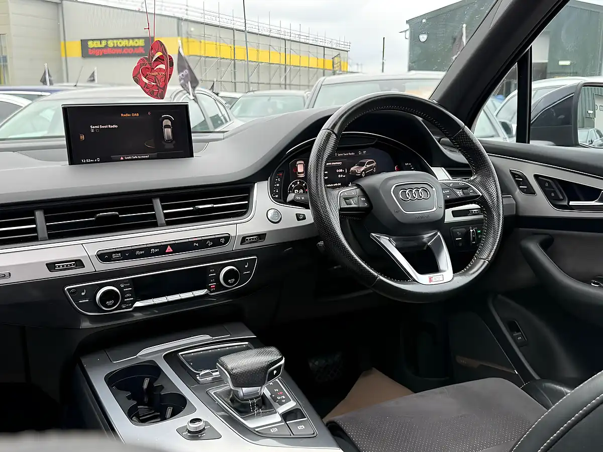 Used 2015 Audi Q7 S Line Blue - Interior and Exterior details 11