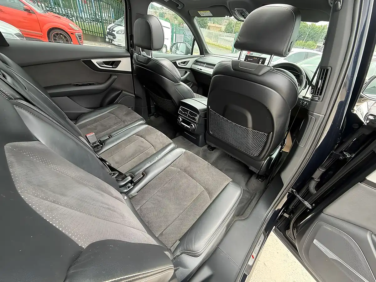 Used 2015 Audi Q7 S Line Blue - Interior and Exterior details 13