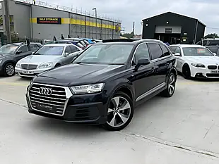 Used 2015 Audi Q7 S Line Blue - Interior and Exterior details 3