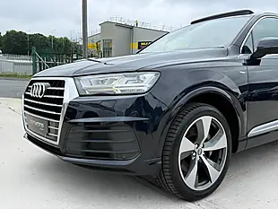 Used 2015 Audi Q7 S Line Blue - Interior and Exterior details 6