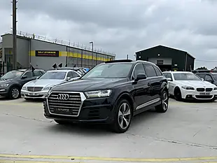 Used 2015 Audi Q7 S Line Blue - Interior and Exterior details 7