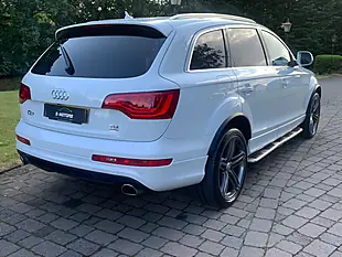 Used 2015 Audi Q7 S Line Plus White - Interior and Exterior details 10