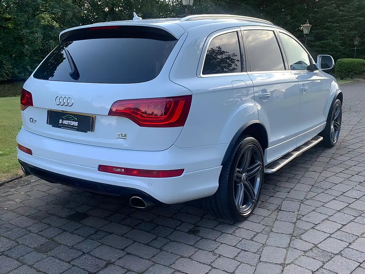 Used 2015 Audi Q7 S Line Plus White - Interior and Exterior details 10