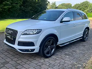 Used 2015 Audi Q7 S Line Plus White - Interior and Exterior details 11