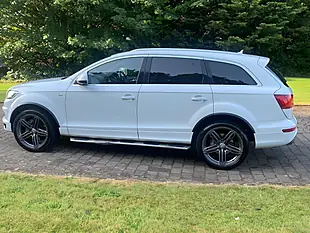 Used 2015 Audi Q7 S Line Plus White - Interior and Exterior details 12