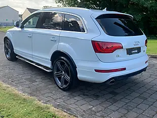 Used 2015 Audi Q7 S Line Plus White - Interior and Exterior details 13