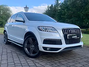 Used 2015 Audi Q7 S Line Plus White - Interior and Exterior details 3