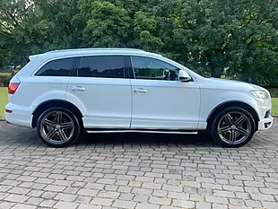 Used 2015 Audi Q7 S Line Plus White - Interior and Exterior details 8