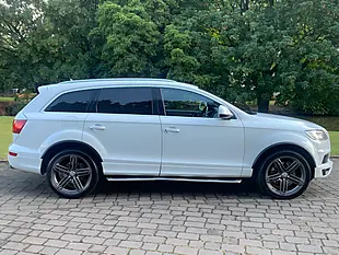 Used 2015 Audi Q7 S Line Plus White - Interior and Exterior details 9