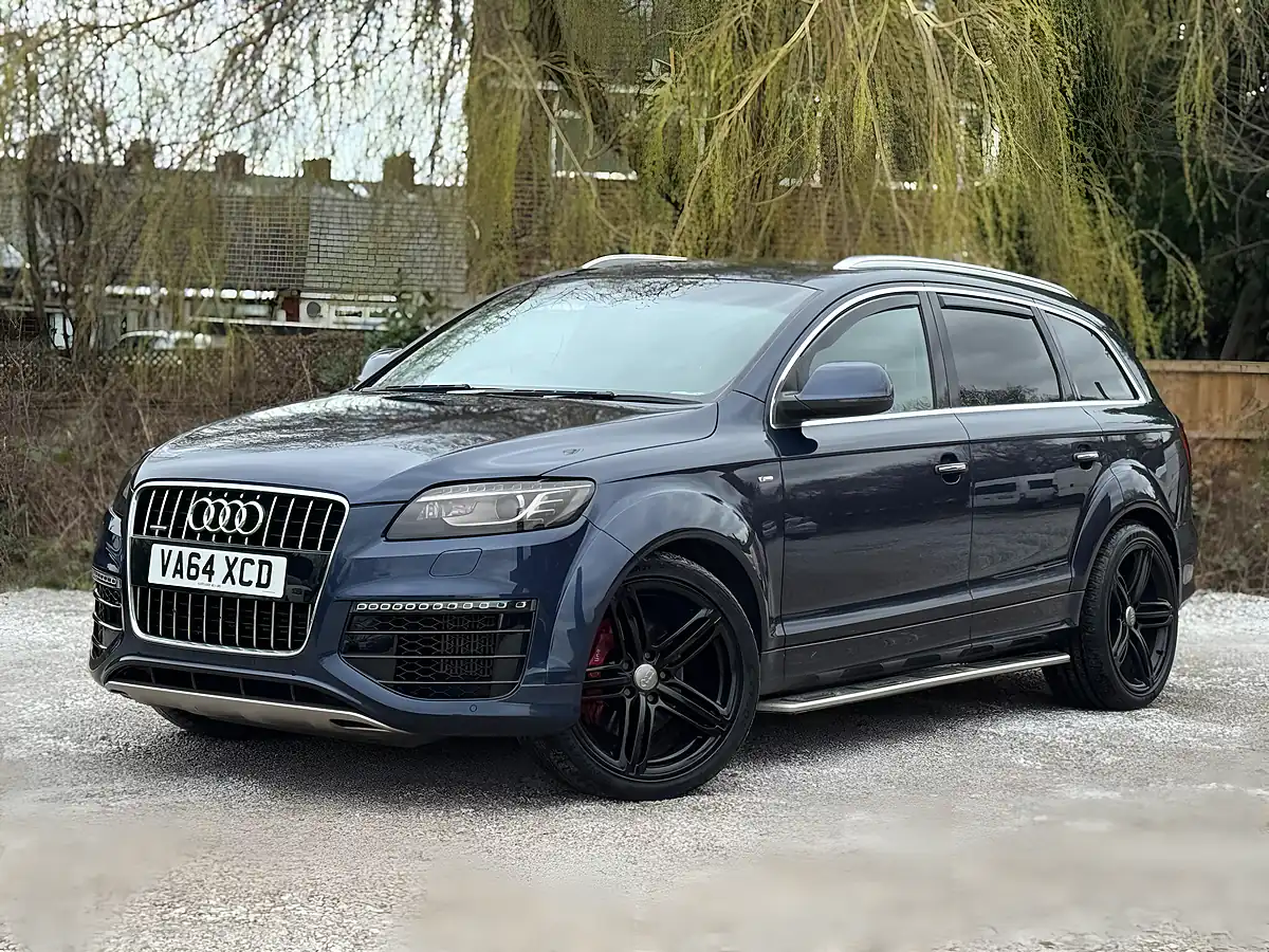 Used 2015 Audi Q7 S Line Sport Edition Blue - Interior and Exterior details 2