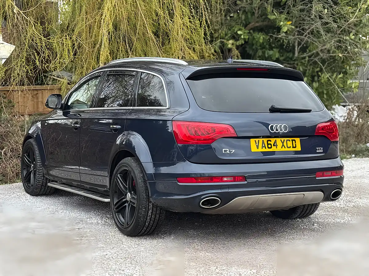 Used 2015 Audi Q7 S Line Sport Edition Blue - Interior and Exterior details 7