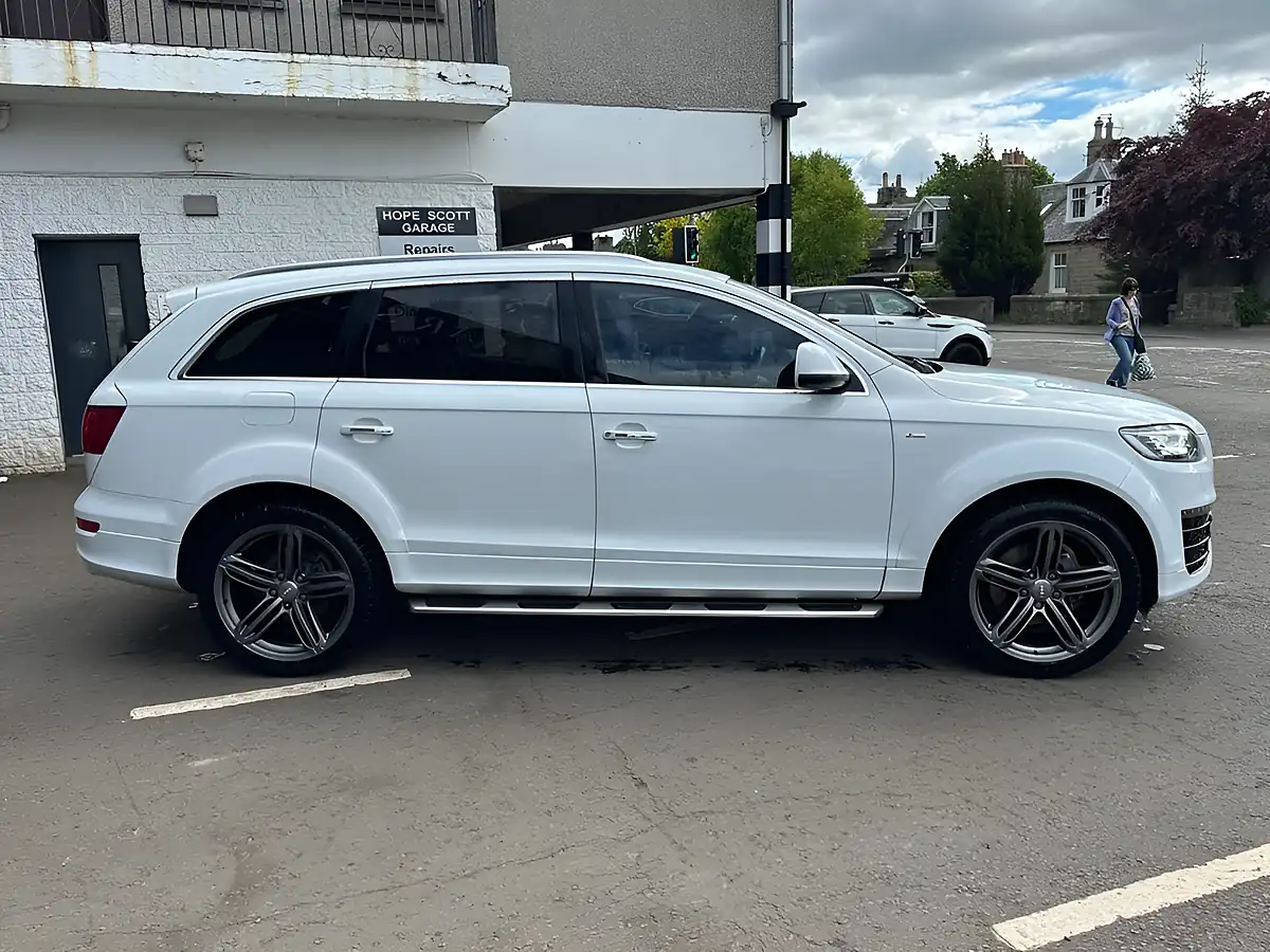 Used 2015 Audi Q7 S Line Sport Edition White - Interior and Exterior details 2