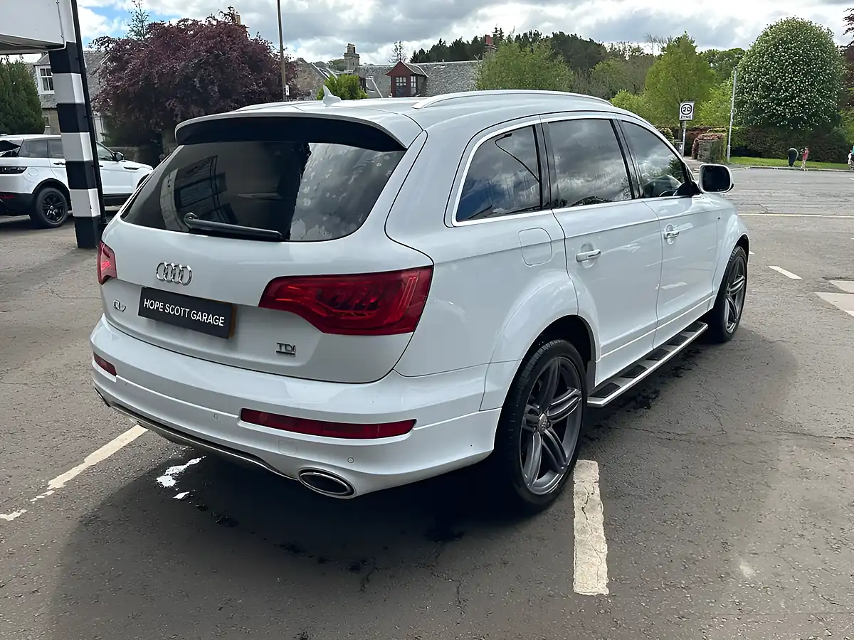 Used 2015 Audi Q7 S Line Sport Edition White - Interior and Exterior details 3