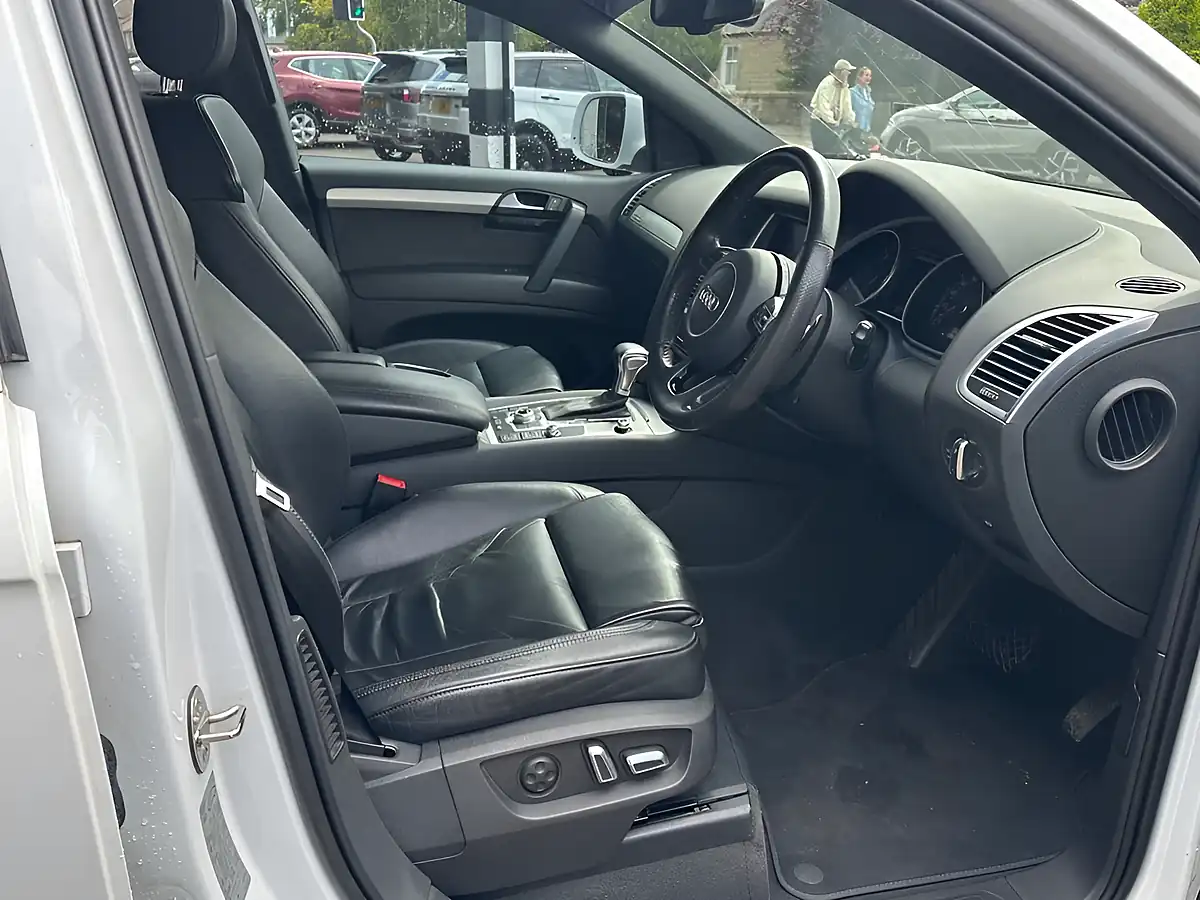 Used 2015 Audi Q7 S Line Sport Edition White - Interior and Exterior details 4