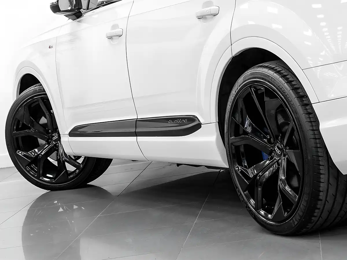 Used 2015 Audi Q7 S Line White - Interior and Exterior details 11