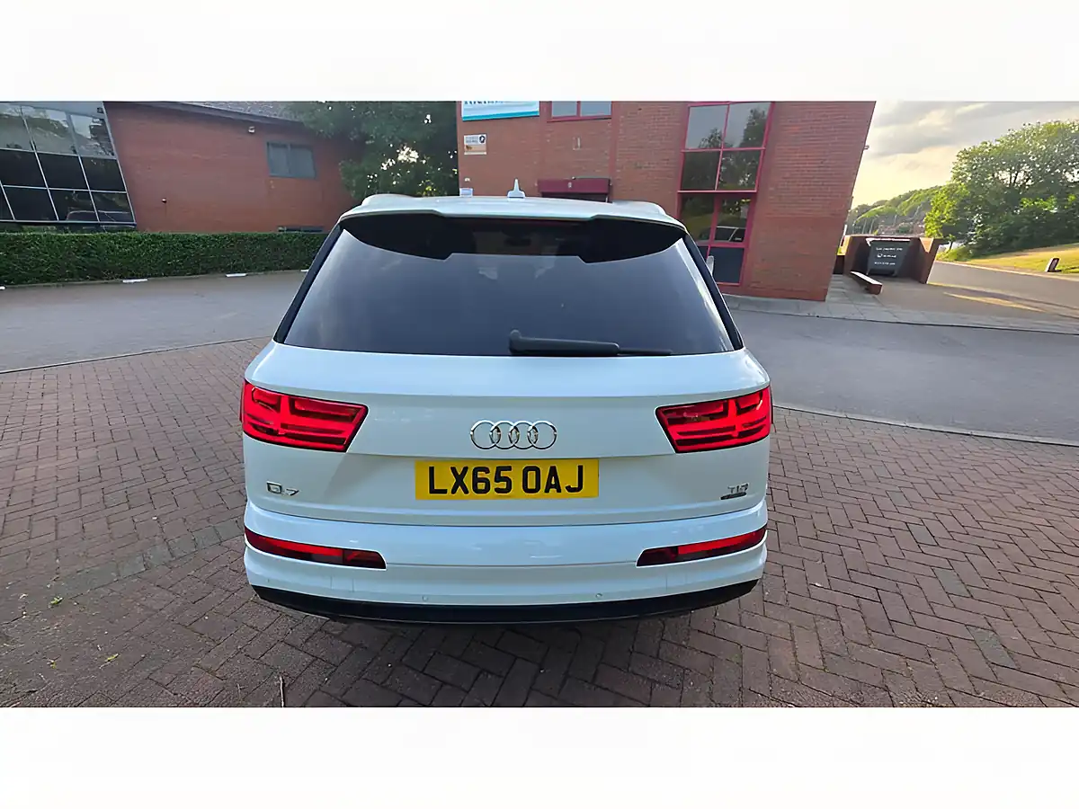 Used 2015 Audi Q7 S Line White - Interior and Exterior details 10