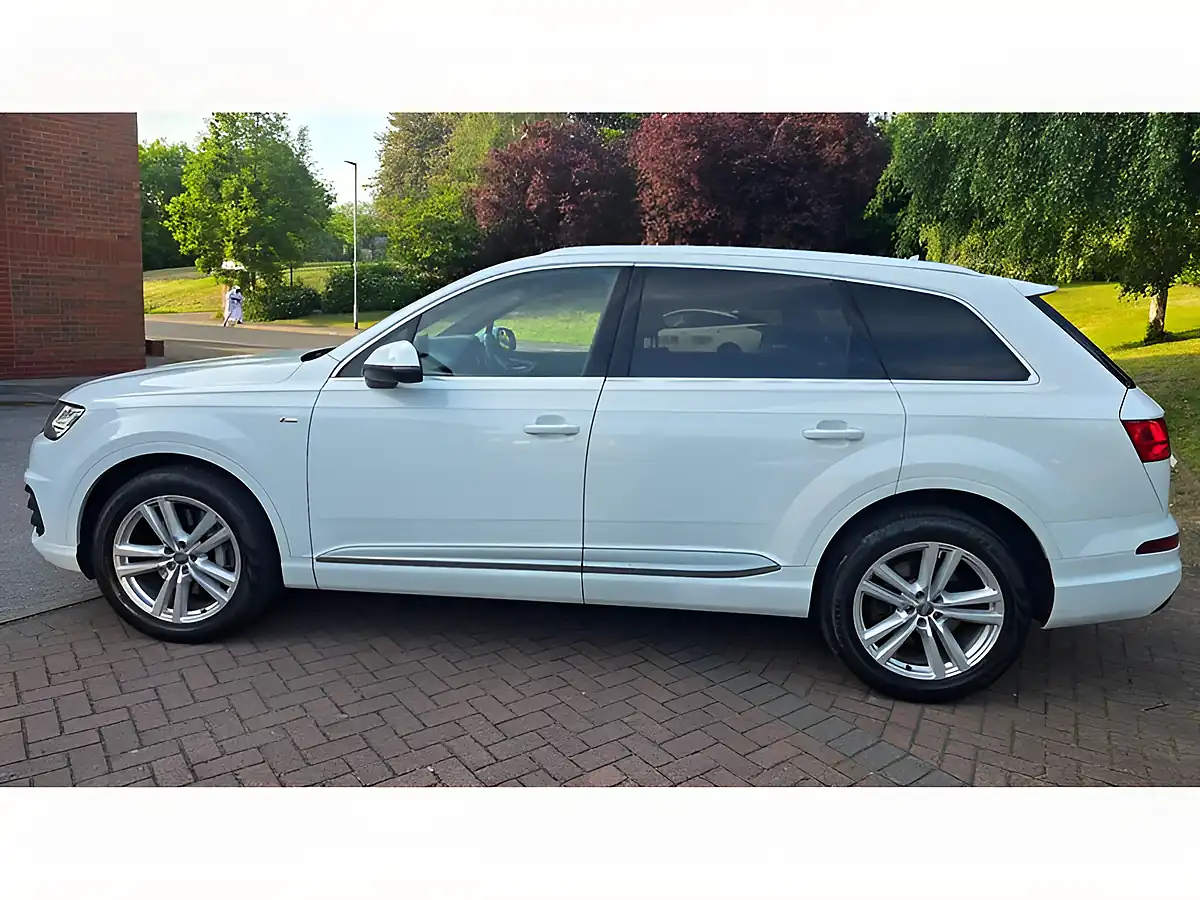 Used 2015 Audi Q7 S Line White - Interior and Exterior details 11