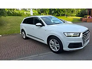 Used 2015 Audi Q7 S Line White - Interior and Exterior details 5