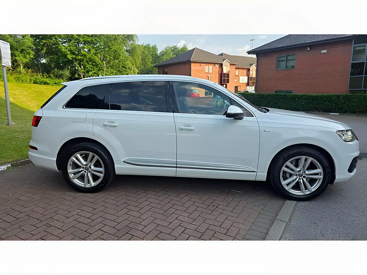 Used 2015 Audi Q7 S Line White - Interior and Exterior details 6