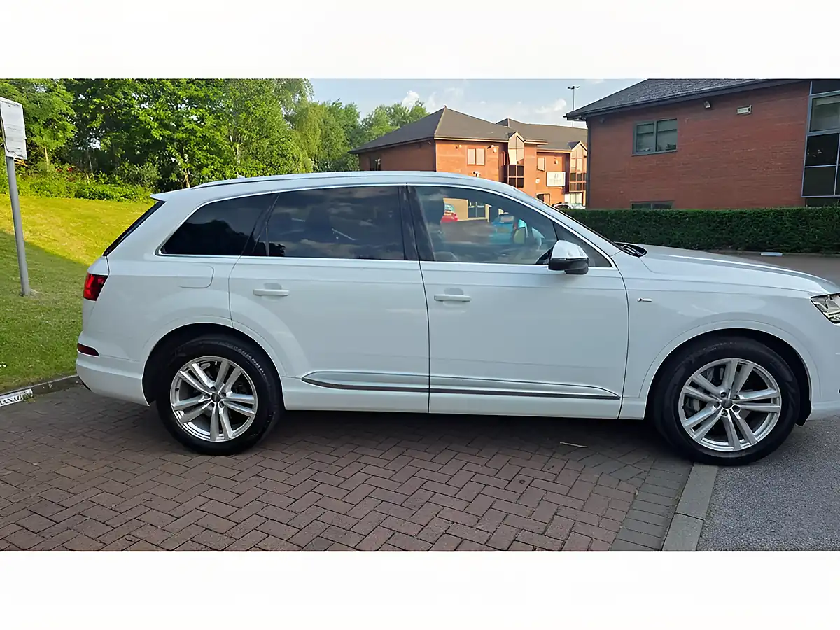 Used 2015 Audi Q7 S Line White - Interior and Exterior details 9