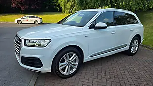Used 2015 Audi Q7 S Line White - Interior and Exterior details 11
