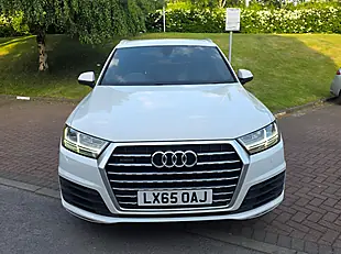 Used 2015 Audi Q7 S Line White - Interior and Exterior details 2