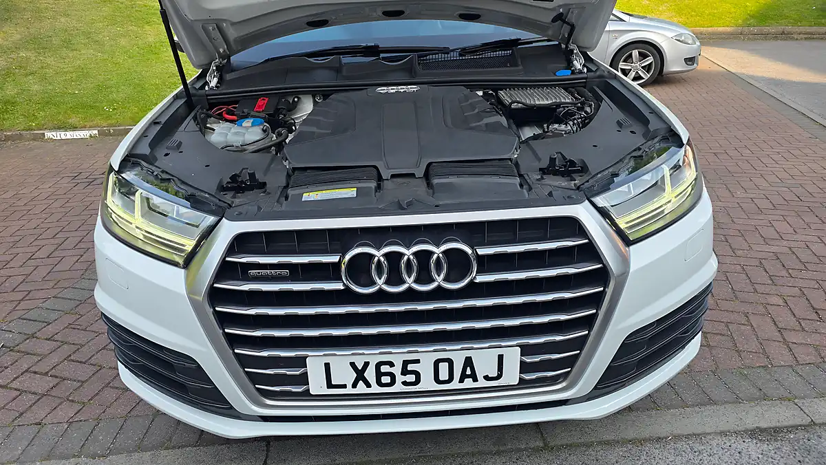 Used 2015 Audi Q7 S Line White - Interior and Exterior details 20