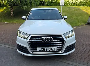 Used 2015 Audi Q7 S Line White - Interior and Exterior details 3