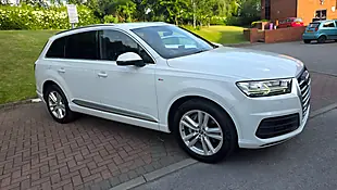 Used 2015 Audi Q7 S Line White - Interior and Exterior details 4