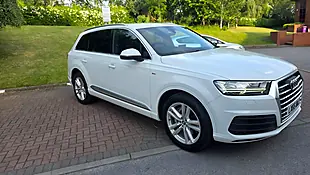 Used 2015 Audi Q7 S Line White - Interior and Exterior details 6