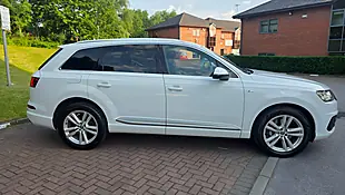 Used 2015 Audi Q7 S Line White - Interior and Exterior details 7