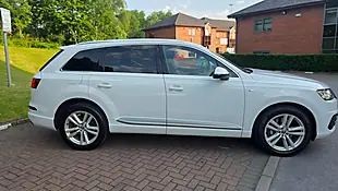 Used 2015 Audi Q7 S Line White - Interior and Exterior details 8
