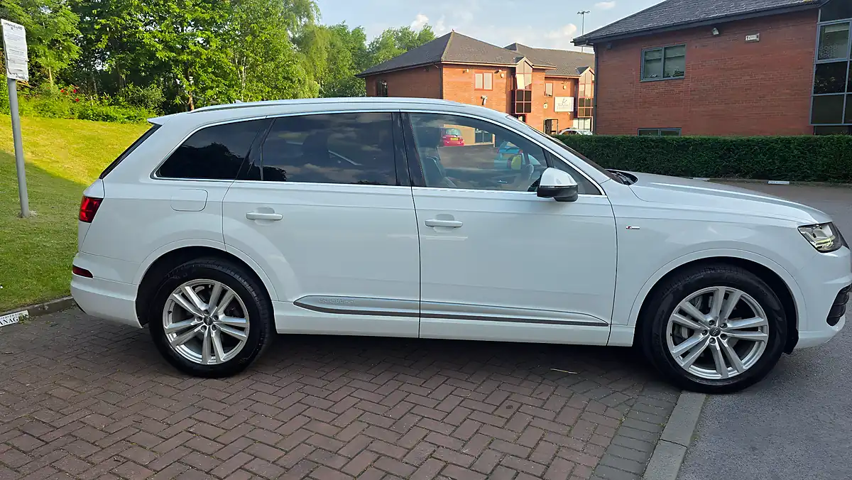 Used 2015 Audi Q7 S Line White - Interior and Exterior details 8