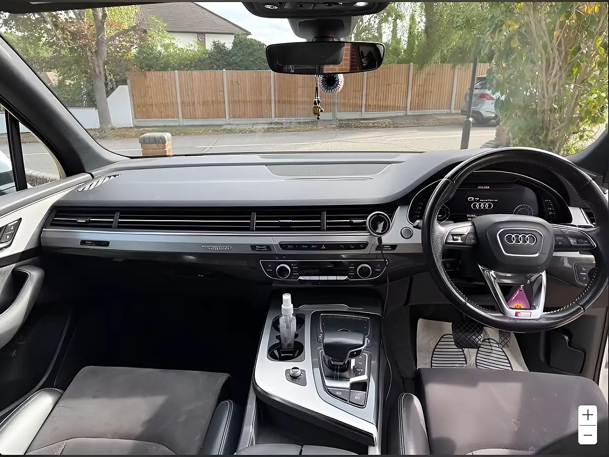 Used 2015 Audi Q7 S Line White - Interior and Exterior details 4