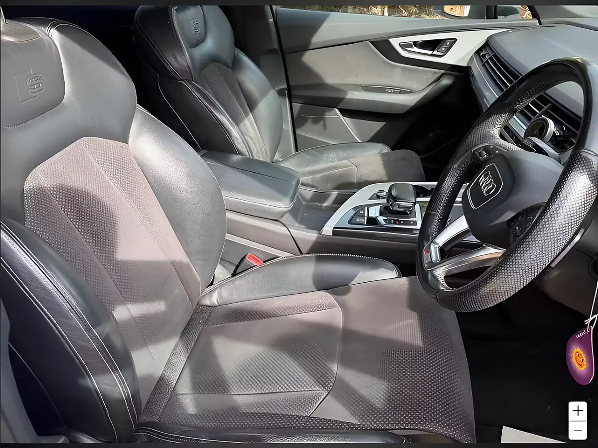 Used 2015 Audi Q7 S Line White - Interior and Exterior details 5