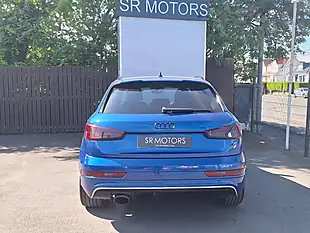 Used 2015 Audi RS Q3 S Tronic Blue - Interior and Exterior details 5