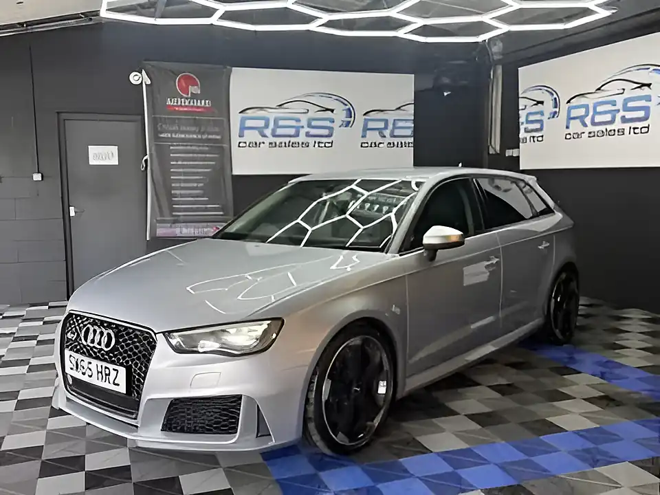Used 2015 Audi RS3 Quattro Silver - Interior and Exterior details 8