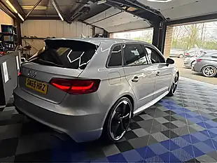 Used 2015 Audi RS3 Quattro Silver - Interior and Exterior details 9
