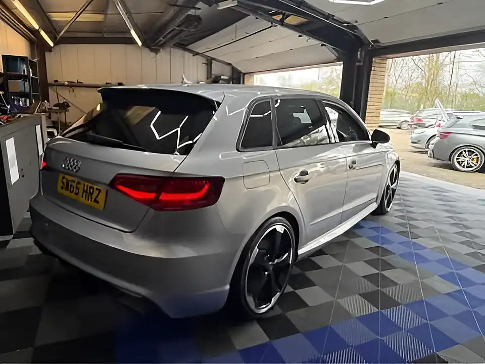 Used 2015 Audi RS3 Quattro Silver - Interior and Exterior details 9
