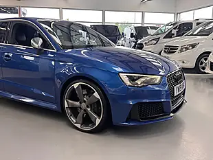 Used 2015 Audi RS3 Sportback S Tronic Quattro Blue - Interior and Exterior details 2