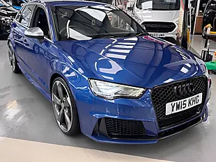 Used 2015 Audi RS3 Sportback S Tronic Quattro Blue - Interior and Exterior details 6