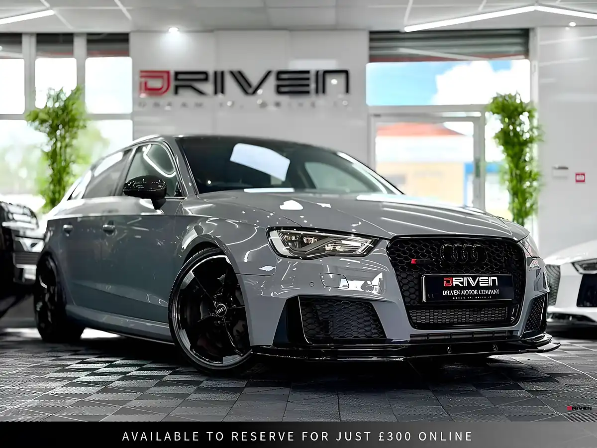 Used 2015 Audi RS3 Sportback S Tronic Quattro Nardo Grey - Front View