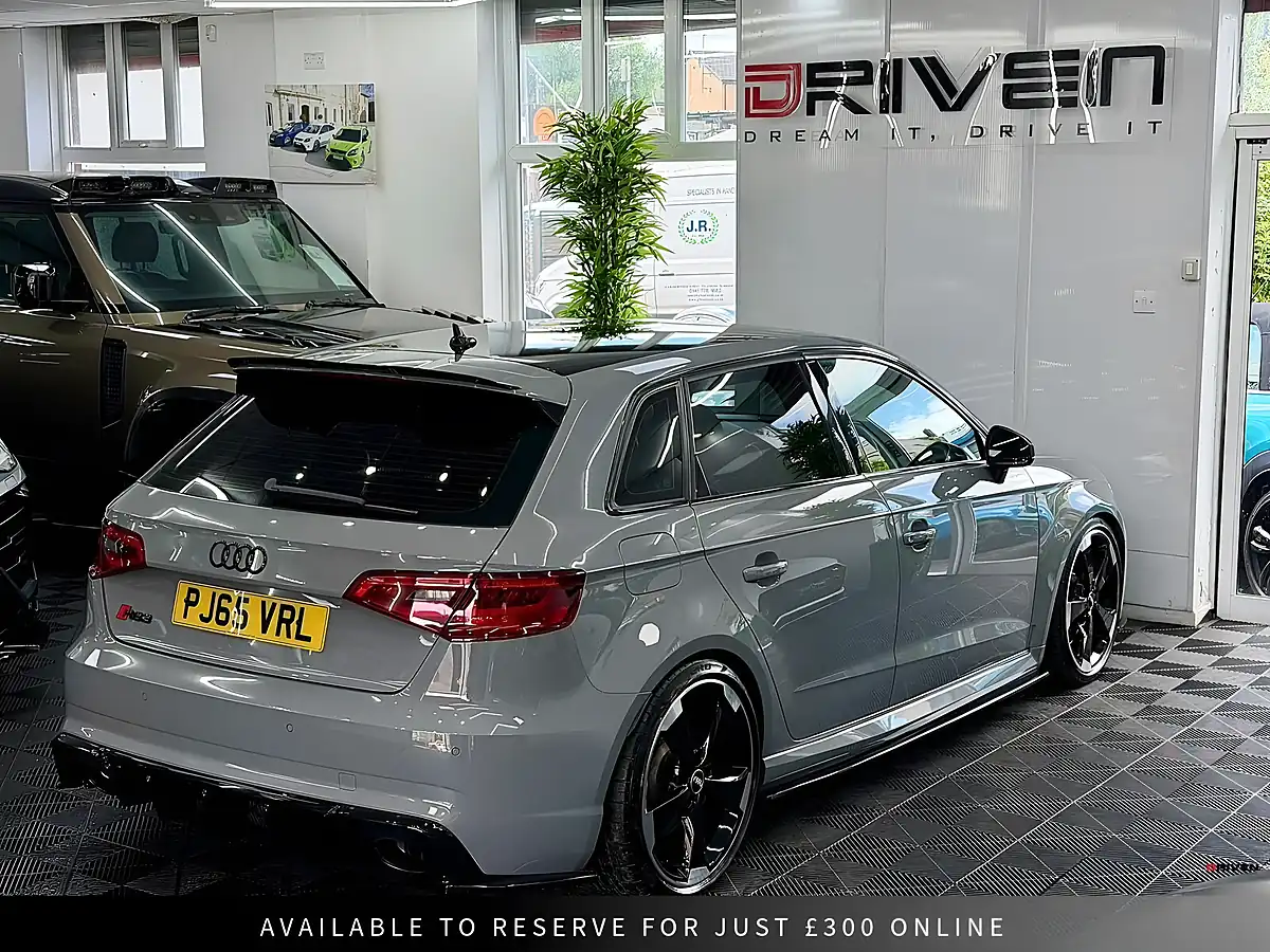 Used 2015 Audi RS3 Sportback S Tronic Quattro Nardo Grey - Interior and Exterior details 13